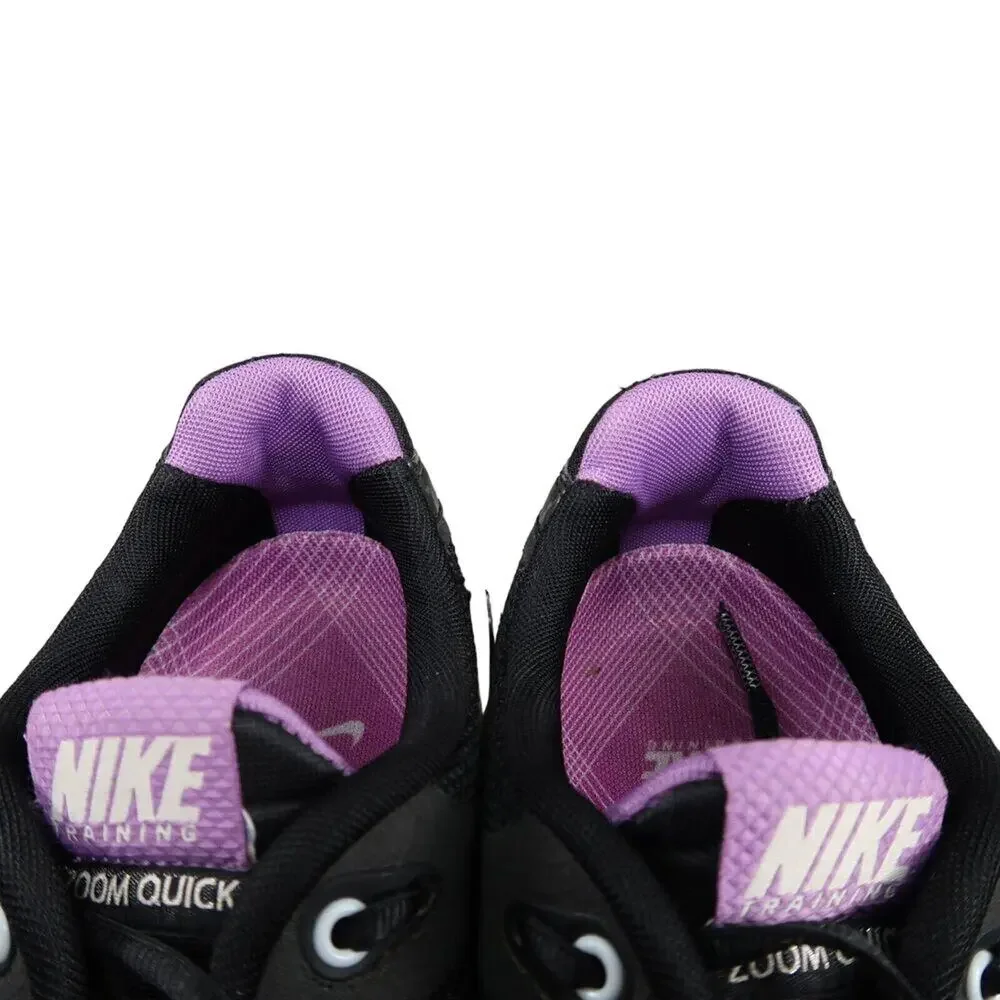 Nike Shoes Womens 9.5 Athletic Trainers Running Zoom Quick Black Sneakers Active
